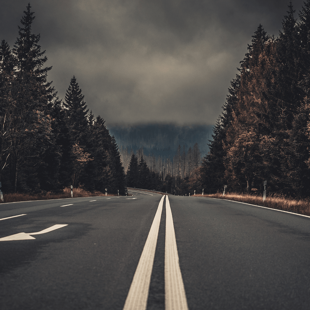 Image depicting a path leading towards personal growth and healing